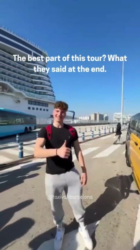 Cruise terminal group transfer